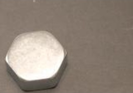 3/8" Endehylse forkrommet messing Avsinkningsfri