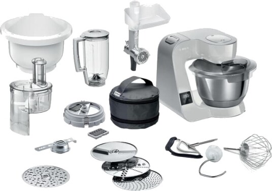 Bosch Series 4 Kjøkkenmaskin MUM5XL74 med Integrert Vekt og Timer Beige