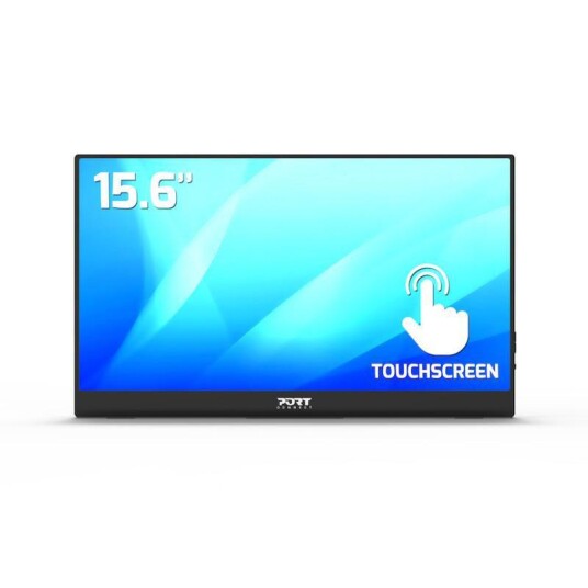 PORT DESIGNS 15.6"" Portable LCD Monitor FHD Touchscreen PORT DESIGNS 15.6"" Portable LCD Monitor FHD Touchscreen