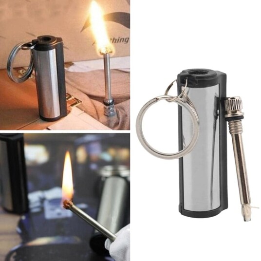 Flintlighter Evigvarende Lighter Nøkkelring