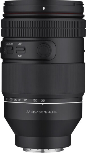 Samyang AF 35-150mm f/2-2.8 L Lyssterk Telezoom for L-fatning Samyang AF 35-150mm f/2-2.8 L Lyssterk Telezoom for L-fatning