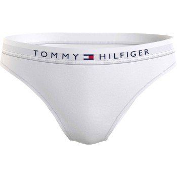 Tommy Hilfiger Truser Bikini Panties Hvit økologisk bomull Medium Dame Tommy Hilfiger Truser Bikini Panties Hvit økologisk bomull Medium Dame