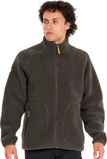 Whistler Pioneer Teddy Fleece Jacket Men Grey green XL