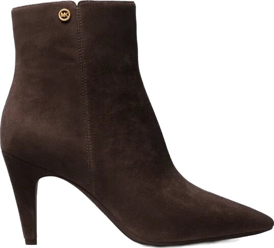 Michael Kors Daniela Heeled Bootie - CHOCOLATE - 36