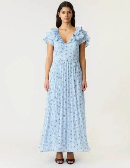 YAS Yassvea Ss Ankle Dress   D2D   Blue   42
