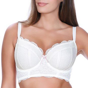 Freya BH Fancies Underwire Longline Bra Hvit B 85 Dame Freya BH Fancies Underwire Longline Bra Hvit B 85 Dame