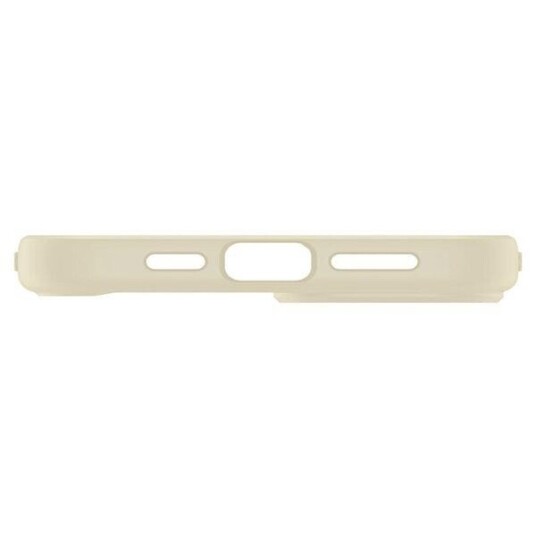 Spigen Crystal Hybrid mobildeksel til iPhone 15 Plus, gjennomsiktig beige
