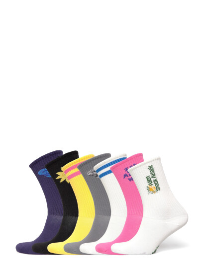 Mini Rodini Alien 7 Pack Socks   Multi/patterned   20/23