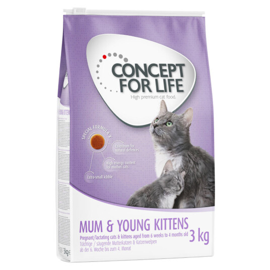 Concept For Life Mum & Young Kittens 3 kg