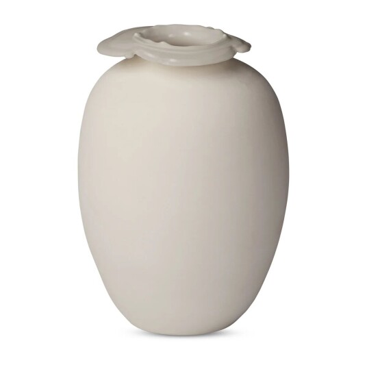 Northern Brim vase 18 cm Beige Northern Brim vase 18 cm Beige