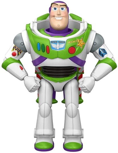 Pixar Toy Story 5 Buzz Lightyear Lekefigur med Pop Out Vinger 30cm Multi Pixar Toy Story 5 Buzz Lightyear Lekefigur med Pop Out Vinger 30cm Multi