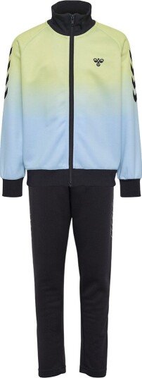 Hummel Hmljr Gradient tracksuit til barn Shadow Lime/Black (146) 146