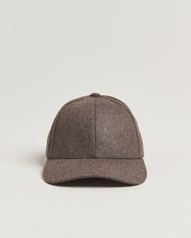 Varsity Headwear Flannel Baseball Cap Taupe Brown Varsity Headwear Flannel Baseball Cap Taupe Brown