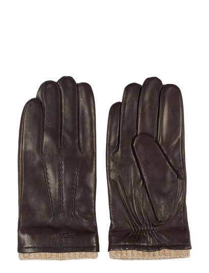 Howard London Leather Gloves  Ted - Brown - 10