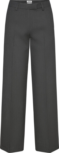 Monki Low Rise Twill Suiting Trousers - Grey - 32