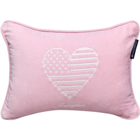 Lexington Kids Organic Cotton Velvet Putetrekk 30x40 cm Rosa Lexington Kids Organic Cotton Velvet Putetrekk 30x40 cm Rosa