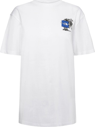 The North Face U Gear Up Get Out Rlx Ss Tee Graphic White M