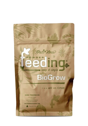 GHF BioGrow – Økologisk Plantenæring for Vegetativ Vekst – Langtidsvirkende NPK 7 2 4