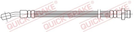 Bremseslange QUICK BRAKE 50.080 Bremseslange QUICK BRAKE 50.080