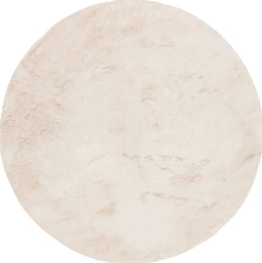 Runde tepper Aranga Super Soft Fur beige Størrelse: Ø 200 cm