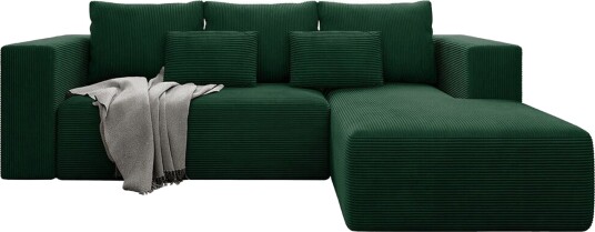 Listowel 3 sits Hörnbäddsoffa Green Listowel 3 sits Hörnbäddsoffa Green