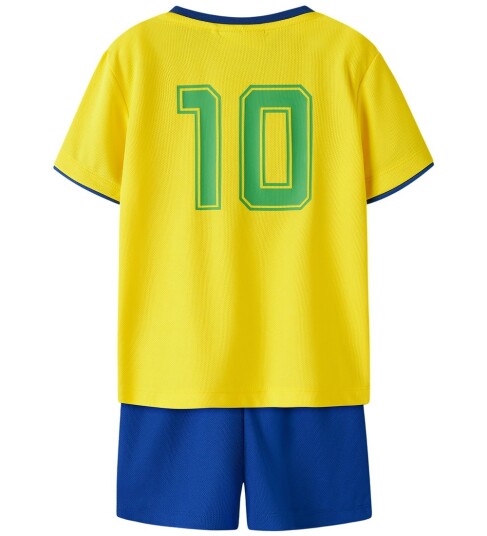 Name It Shorts Sett   NmnHiteam   Empire Yellow   Name It   3 år 98   Shorts Blå Grønn Gul