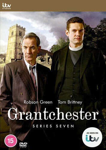 Grantchester: Series 7 DVD 2022 Robson Green cert 15 2 discs Englist Brand New