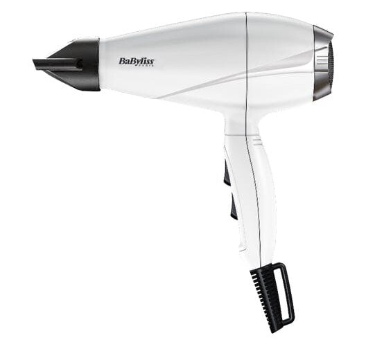 BaByliss 6704WE Speed Pro Hair Dryer White 1 stk Hårføner BaByliss 6704WE Speed Pro Hair Dryer White 1 stk Hårføner