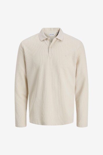 Jack & Jones - Pologenser jjeAustin Polo LS - Grå