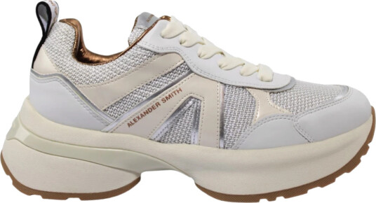 Alexander Smith Dame Sko Hvit 38 EU,