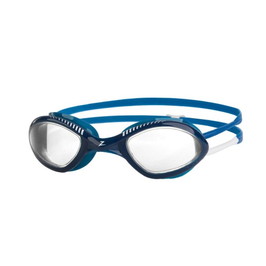 Zoggs Tiger Goggle Blue/White/Clear Regular, Blue/White/Clear
