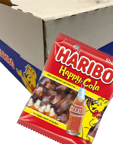 12 stk Haribo Happy Cola   Hel eske 1,84 kg