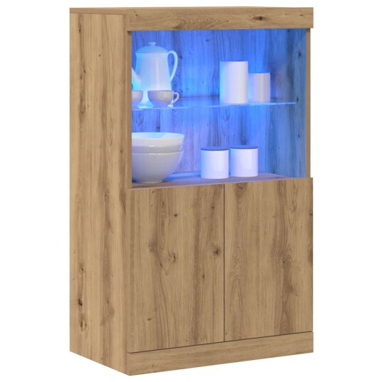  Serviesskap Brun 60 x 37 x 100 cm Konstruert tre