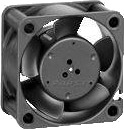 Ebm-Papst 412H Vifte 4cm 8100 Rpm 13.5 M³/T Sort