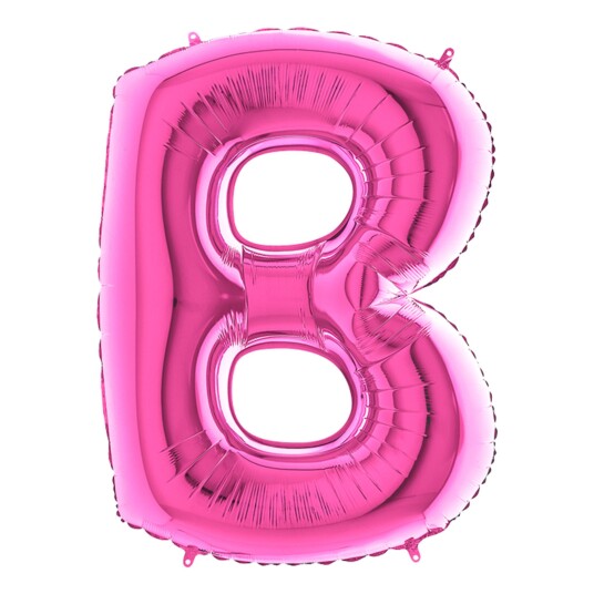 Ballongkungen AB Bokstavballong Rosa - Bokstav B