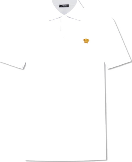 Versace Herre Topper Hvit 2XL, Versace Herre Topper Hvit 2XL,