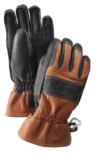 Hestra Fält Guide Glove - 5 Finger Brun/svart 11