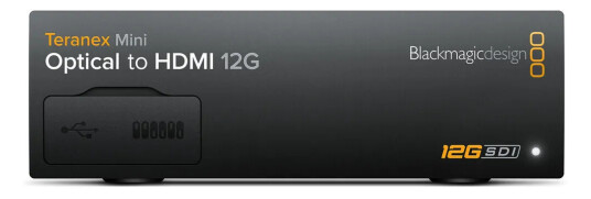Blackmagic Teranex Mini Optisk til HDMI 12G Optisk fiber til HDMI Konverter