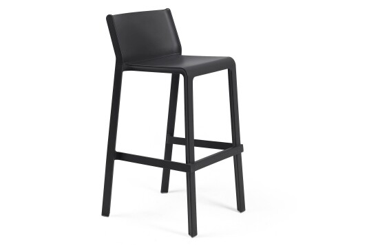Nardi Outdoor Trill barstol Antrasitt Grå