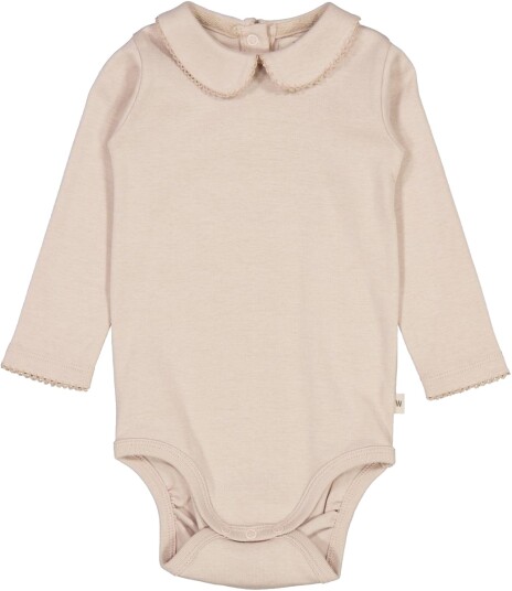 Wheat Body Ls Collar Pale Lilac (56 / 1 2 mnd)