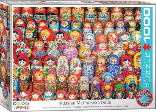 Eurographics Puslespill - 1000 brikker - Matryoshka-dukker