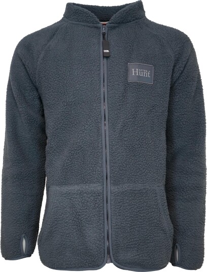 Avignon Unisex AFTER Hunt Fleece Jacket Dark Grey M