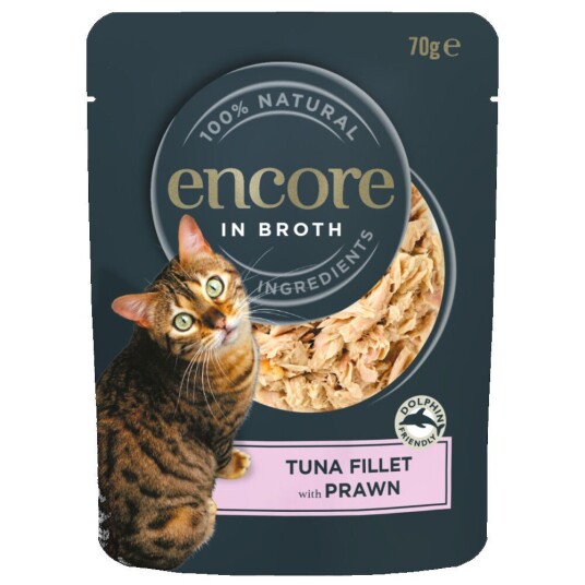 Encore Cat Poser 16 X 70 G Tunfisk Med Reker Encore Cat Poser 16 X 70 G Tunfisk Med Reker