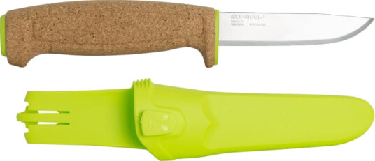 Mora Flytende Kniv 97 mm Lime Stålblad