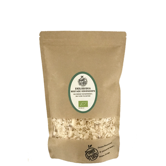Økologiske Ristede Kokoschips, 400 g