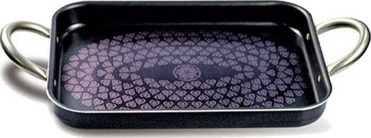Pensofal Diamond Grillpanne med non stick belegg 35x26 cm Sort