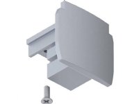 Paulmann 91382 Endestykke Universell Sølv Plast 35 mm 31,5 mm