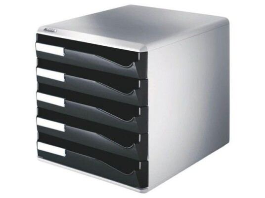 LEITZ Post-set 5 drawers A4 Black