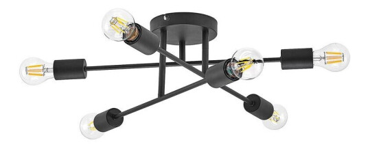 Lindby Estar taklampe, seks lyskilder Lindby Estar taklampe, seks lyskilder