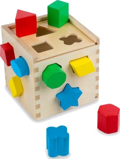 Melissa & Doug Sorteringsboks Med Former - 2+ År